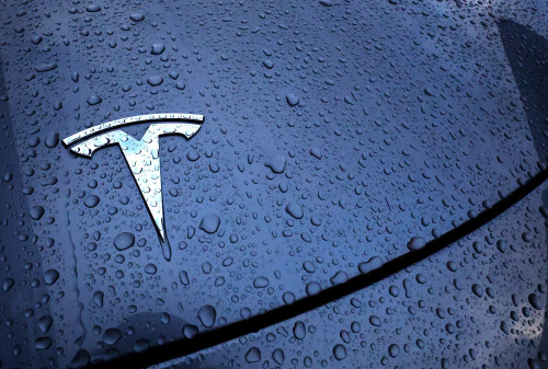 Tesla jumps as possible tariff leeway, lower share price draw investors